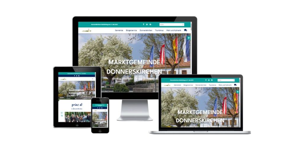 neue webseite marktgemeinde donnerskirchen